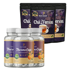 Combo 3x Thermo e Chá
