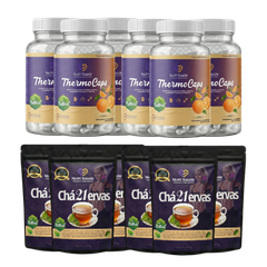 Combo 6x Thermo e Chá